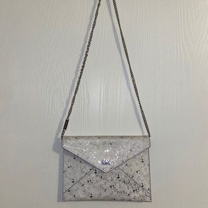 SOLD Michael Kors Barbara Floral Envelope Clutch